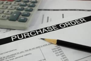 Purchase order financing to bridge supplier costs.