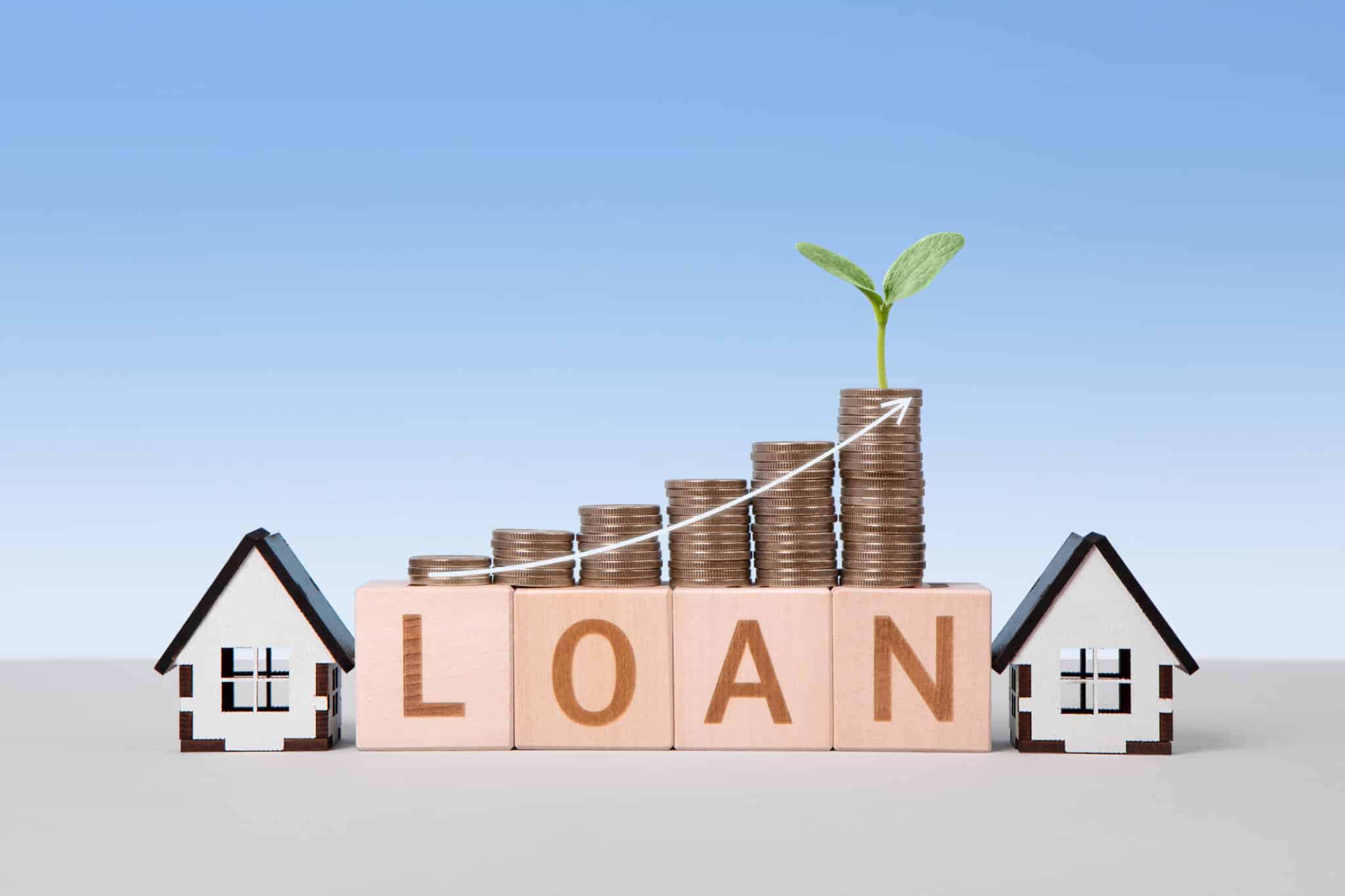Loan concept, Commercial real estate finance.